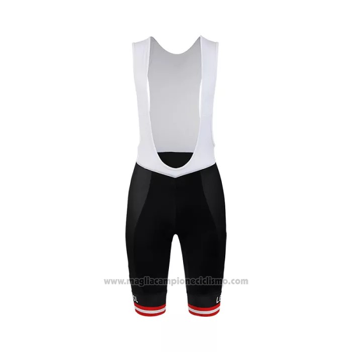 2022 Abbigliamento Ciclismo Bora-Hansgrone Rosso Bianco Manica Corta e Salopette
